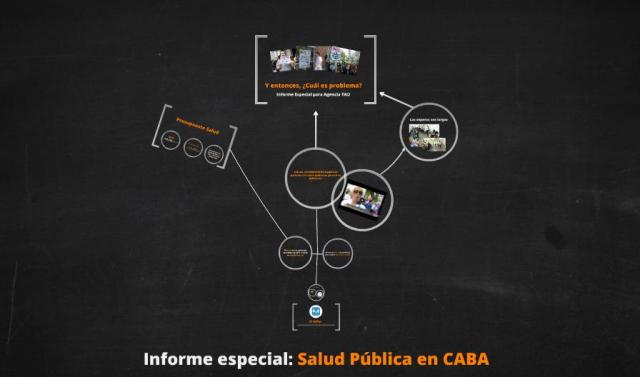 Presentación informe especial "Salud pública en CABA"